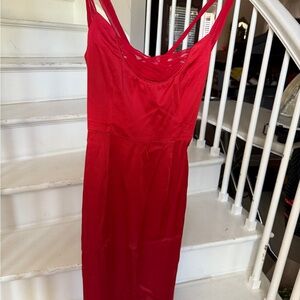 Betsey Johnson Red Sleeveless Cocktail Sundress